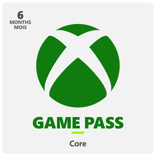 XBOX Game Pass Core 6 Months Canada