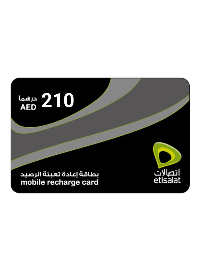 Etisalat AED 210
