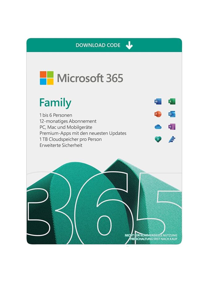 Microsoft 365 Family $99.99