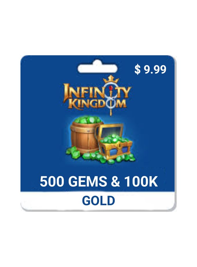 Infinity Kingdom Plus 600 Gems & 100K Gold $9.99